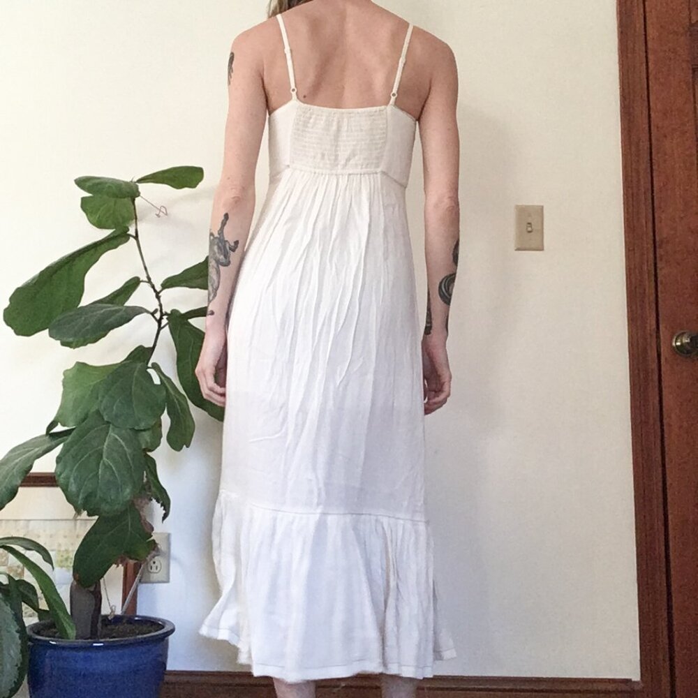 Linen Maxi Dress - Picture 2 of 13